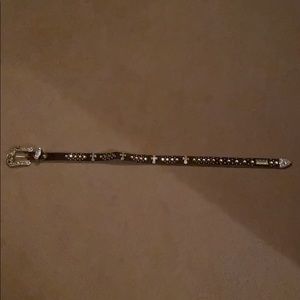 Cute embellished heavy duty metal sparkly belt